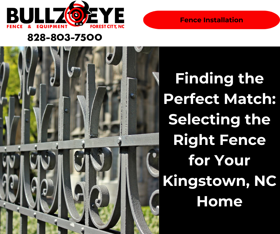 Selecting the Right Fence for Your Kingstown, NC Home